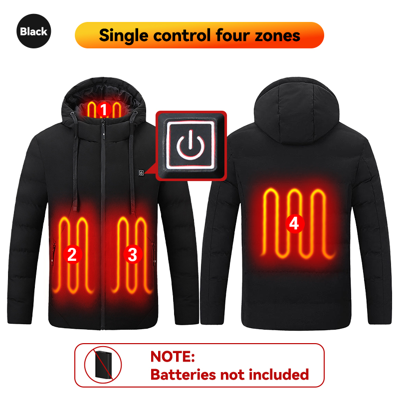 Noir (4 zones de chauffe)