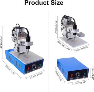 Machine de soudage par points ultrasonique compacte, soudeuse plastique 800W, équipement de soudage DIY pour l'assemblage de petites séries - Product Image 3