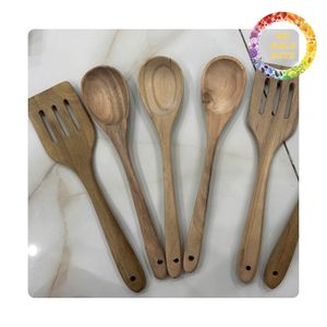 Cuillère et fourchettes en bois | Design mignon et matériau durable | Origine vietnamienne - Product Image 6