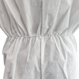 3Q marca tipo 5/6 SMS CE EN14126 protección PP tela no tejida seguridad personalizada hombres chándal invierno sólido impreso - Product Image 5