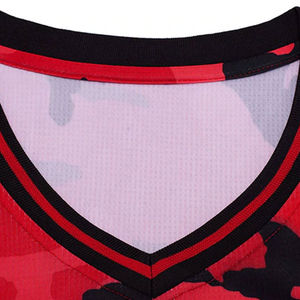 Fabrication de vêtements de sport de haute qualité, uniforme de basket-ball pour hommes à séchage facile, uniforme de basket-ball entièrement personnalisé pour hommes - Product Image 6