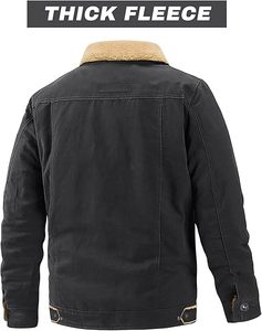 Veste en fourrure de cuir de vachette vintage vêtements d'extérieur intemporels pour hommes, manteau chaud robuste, pièce de mode d'hiver durable fabriquée à la main - Product Image 4