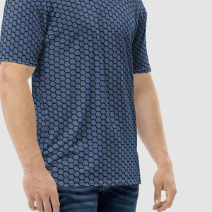 2025 dernière conception sublimée imprimé demi manches O cou hommes T-Shirts haute qualité conception personnalisée Sublimation T-Shirt pour hommes - Product Image 2