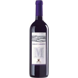 DueTigli Merlot Cabernet Rubicone IGT Red <b>Wine</b> Smooth International Blend 750ml Per Bottle 6 Bottles Per Box - Product Image 1
