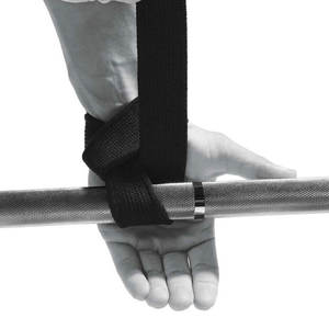 Correas de muñeca para levantamiento de pesas, correas de muñeca de Color sólido para entrenamiento de Fitness en gimnasio, precio asequible - Product Image 4