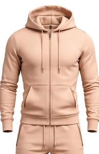 Conjunto Deportivo de Invierno para Hombre Shagaf, Cómodo, Bordado, 100% Algodón, Ropa Casual con Logotipo Frontal, Secado Rápido, Cuello Alto - Product Image 2