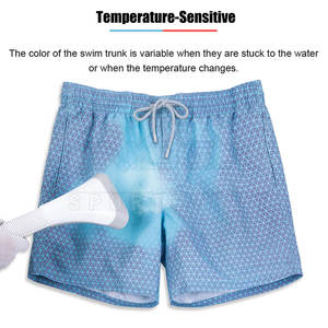 High Street Style Summer Beach <b>Shorts</b> Elastic Waist Premium Quality Cotton Solid <b>Pattern</b> Best Printing Method Custom Logo - Product Image 5