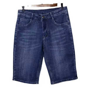 Best <b>Material</b> Perfect Cutting Low Price and Printed Fine Quality Men <b>Denim</b> Shorts - Product Image 1