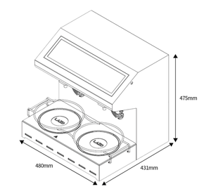 Lazo thủy tinh Hàn Quốc mì ăn liền Ramen Maker máy cho Bếp cảm ứng chịu nhiệt đồ nấu nướng - Product Image 6