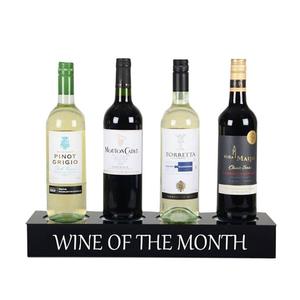 Présentoir de bouteille de vin acrylique LED RGB le plus vendu: support lumineux élégant pour la décoration intérieure et les vitrines de vente au détail - Product Image 3