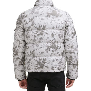 Chaqueta de Plumón Ligera al por Mayor con Capucha para Hombre, Chaqueta Abrigada con Cierre y Logotipo Personalizado, Chaqueta Acolchada Lisa de Talla Grande, Envío DDP - Product Image 3