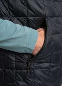 Vente en gros Gilet matelassé élégant pour hommes, vêtements d'extérieur légers et chauds isolés pour l'hiver, imperméables avec logo personnalisé - Product Image 6