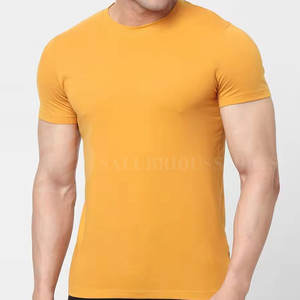Camisetas de Hombre para Uso Diario, 100% Algodón, Tejido de Punto, Ecológicas, Transpirables, Color Personalizado, Cómodas, de Secado Rápido, en Venta - Product Image 2