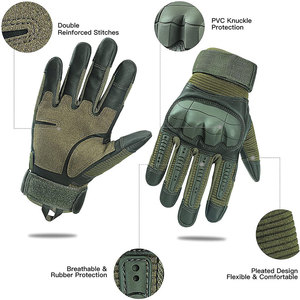 Gants tactiques de protection des mains OEM neufs, conception de logo personnalisée, gants tactiques pour adultes - Product Image 4