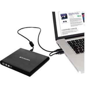 ไดรฟ์ออปติคอลภายนอก Verbatim Slimline USB 2.0 ขนาด 146 x 17 x 146 มม. รองรับ M-DISC สำหรับจัดเก็บข้อมูล ใช้งานร่วมกับ Windows และ Mac ได้ - Product Image 3