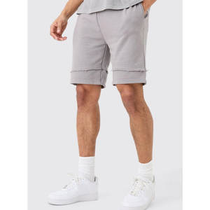 Meilleures ventes de shorts de jogging en coton éponge shorts de sport d'été personnalisés tissés et respirants service OEM - Product Image 4