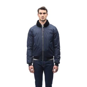 แจ็คเก็ตบอมเบอร์ผู้ชายคุณภาพสูงแบบกำหนดเอง แบรนด์ OEM แจ็คเก็ตบอมเบอร์ลำลองสำหรับผู้ชาย ผลิตจากวัสดุที่ดีที่สุด - Product Image 2