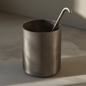 Porte-parapluie moderne en métal forgé, double face, finition thermolaquée, offrant de beaux détails et une grande résistance - Product Image 3