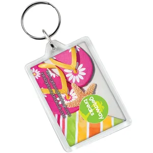 Porte-clés rectangulaire personnalisé C1 Vito, porte-clés promotionnel haut de gamme pour la publicité automobile et en magasin - Product Image 1