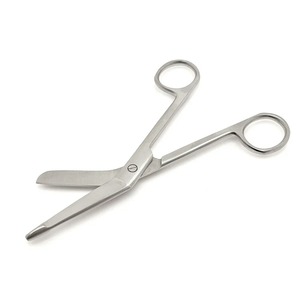 Ciseaux chirurgicaux manuels en acier inoxydable de 14 cm pour pansements et bandages, certifiés CE, ciseaux à plâtre robustes pour usage domestique - Product Image 6