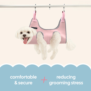 Hamaca Premium para Peluquería Canina HEDYS GROOMING - Eslinga Ajustable de Algodón para un Cómodo Corte de Uñas, Cuidado del Pelaje y Limpieza de Ojos - Product Image 4