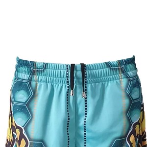 Shorts de plage unisexe de haute qualité, extensibles dans les 4 sens, imprimés par sublimation, vierges, séchage rapide, anti-humidité, respirants, ensembles en gros - Product Image 5