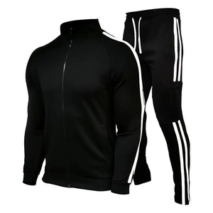 Nuevo Conjunto Deportivo de Forro Polar para Hombre, Transpirable, Ecológico, con Cuello Redondo, Logotipo Personalizado OEM, Ropa para Gimnasio y Jogging - Product Image 2
