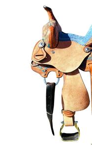 Tachuela ecuestre duradera para SILLÍN occidental de piel auténtica personalizada al por mayor con Árbol de madera - Product Image 2