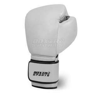 Guantes de boxeo profesionales de alta calidad con logotipo personalizado Guantes de entrenamiento de calidad profesional hechos de cuero - Product Image 2