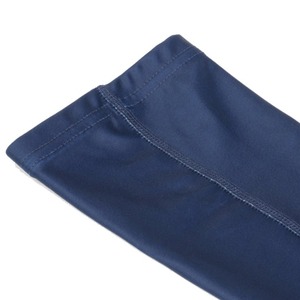 Manchons de compression unisexe en coton personnalisés, ajustés, absorbant la transpiration, pour la gym, la course, couleur unie, compressifs - Product Image 5