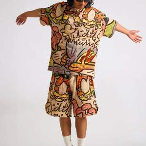 Venta caliente hombres sublimación impresa camisetas con pantalones cortos conjunto sublimación personalizada al por mayor 100% algodón verano hombres Twin Set - Product Image 1