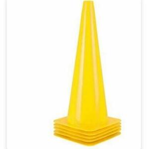 Conos de agilidad interior/exterior de PVC para fútbol, fútbol, baloncesto, marcador de entrenamiento deportivo suave - Product Image 4