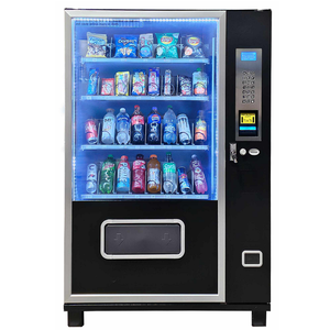 Máquina expendedora automática de bebidas frías y alimentos, compra entrega rápida, moneda de calidad premium, pago por aplicación QR en stock listo para enviar - Product Image 4