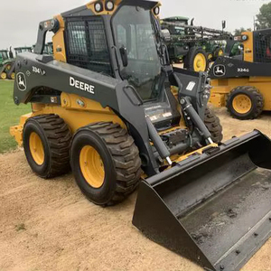 Chargeuse compacte sur pneus John Deere 334 P 2024 avec moteur Kubota, pompe et boîte de vitesses haute performance à vendre - Product Image 1