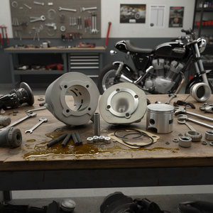 Nouveau kit cylindre en aluminium Pinasco 102cc pour transmissions de scooter - Product Image 3