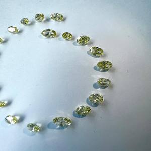 Diamant Moissanite Blanc VVS Certifié IGI, Coupe Ovale, Couleur D, 1 carat, Diamant en vrac, Forme ovale 3mm-12mm, Diamants en vrac - Product Image 3