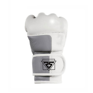 ถุงมือชกมวยหนัง PU ออกแบบเองได้พอดีกับมือโลโก้ผลิตในปากีสถาน - Product Image 5