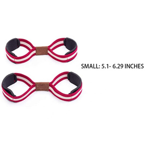 Sangles de poignet d'haltérophilie personnalisées poignées de guidon de soutien de gymnastique Figure 8 sangles de levage à vendre - Product Image 2