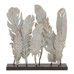 Decorative Metal <b>Feather</b> Design Table <b>Top</b> For Wedding Party Christmas Usage From India in Best Price - Product Image 1