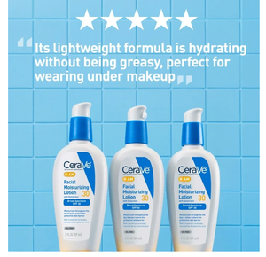 Loción Facial CeraVeeS AM con SPF 30, Protección Solar para Piel Normal a Grasa, 2 fl oz, Precio al por Mayor Ahora - Product Image 5