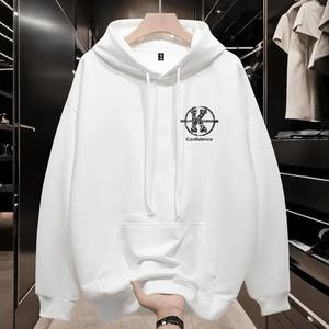 Automne hiver hommes sweats à capuche en coton américain sweat à capuche imprimé pour les étudiants adolescents haute qualité hommes décontracté Streetwear nouveau - Product Image 2