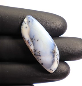 Impressionnant Dendrite Opale Gemme Précieuse Opale Gemmes Forme Fantaisie pour Faire Des Bijoux Lâche Dendrite Opale Cabochon - Product Image 5