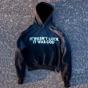 Logotipo personalizado 100% algodón cómodo peso pesado con capucha polar chándal conjunto transpirable de talla grande para el invierno de alta calidad OEM - Product Image 3