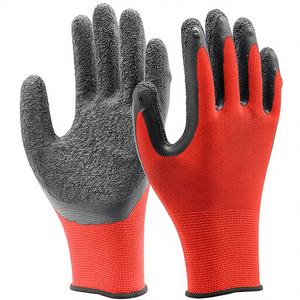 Gants de sécurité durables anti-impact pour le travail dans l'industrie pétrolière, gants de travail pour machines lourdes, cuir, support OEM, personnalisation, Maju Industry - Product Image 4