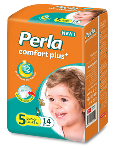 PERLA-Couches Jetables en Coton de Haute Qualité pour Bébé, Pantalon Imprimé, Tailles XXL XXXL, Doux, Sans SAP, Pack Économique, Vente en Gros - Product Image 4