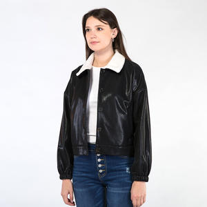 Vêtements en cuir pour femmes, mode streetwear, veste pour femmes, vestes grandes tailles, vêtements pour femmes - Product Image 1
