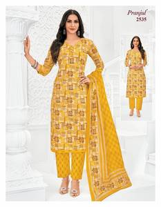 Premium Cotton <b>Printed</b> <b>Material</b> Collection for Indian & Pakistani Salwar Kameez Party Wear Wholesale Rate Full Catalog Available - Product Image 3