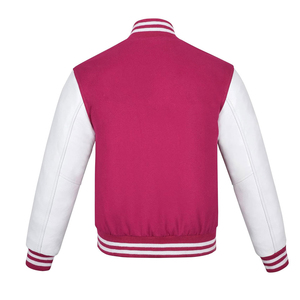 Venta al por mayor de las mujeres Casual Outwear Racer Letterman chaqueta de lona a prueba de viento transpirable gran oferta de invierno - Product Image 2