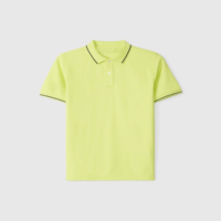 Camiseta de Manga Corta de Lona para Hombre, Personalizada, Informal, Transpirable, de Secado Rápido, Talla Grande, Diseño Sólido, 100% Poliéster, Venta al Por Mayor