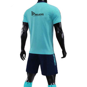 Nuevos Conjuntos de Camisetas de Fútbol Unisex Personalizadas al por Mayor, Diseño Ecológico Impreso de Secado Rápido, Uniformes de Fútbol para la Temporada de Otoño - Product Image 6